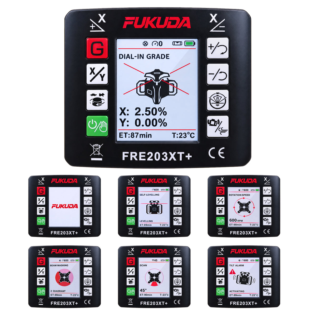 Fukuda FRE-203XT+ mm/inch True Grade Kit