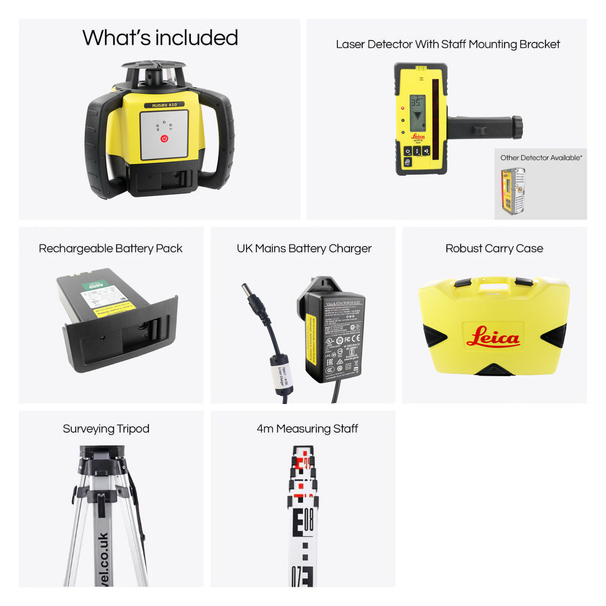 Leica Rugby 610 Premium Kit