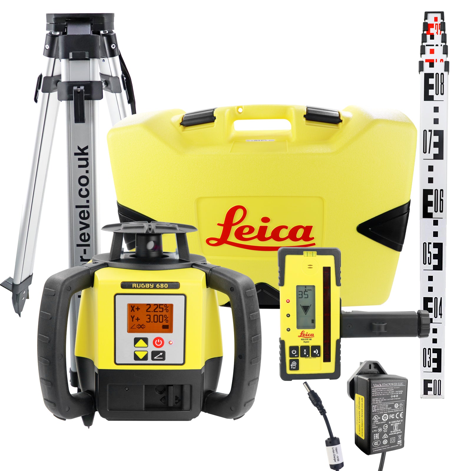 Leica Rugby 680 mm/inch True Grade Kit