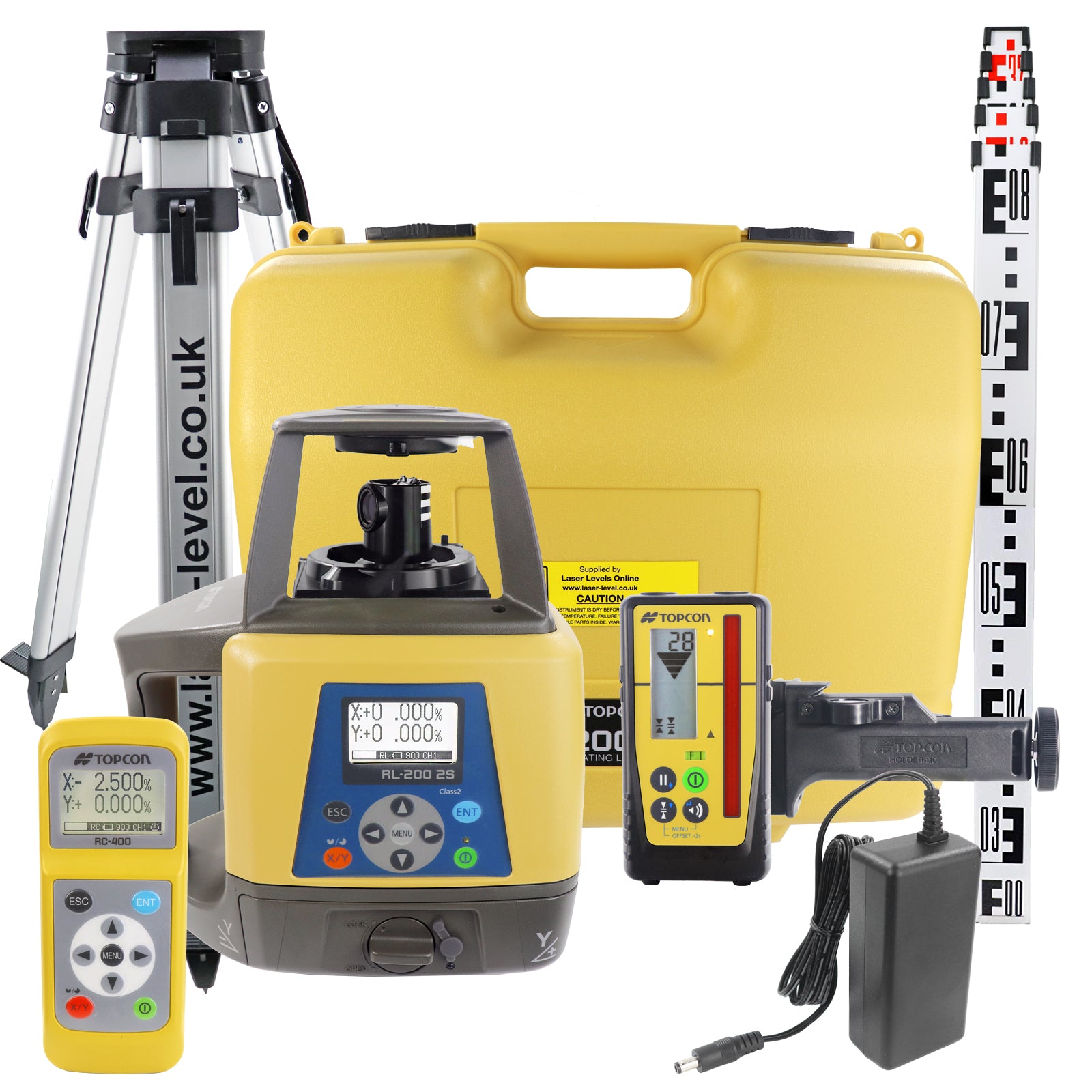 Topcon RL-200 2S True Grade Laser Kit
