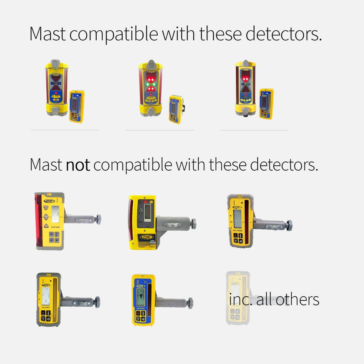 Spectra DM-20 Bulldozer Mast
