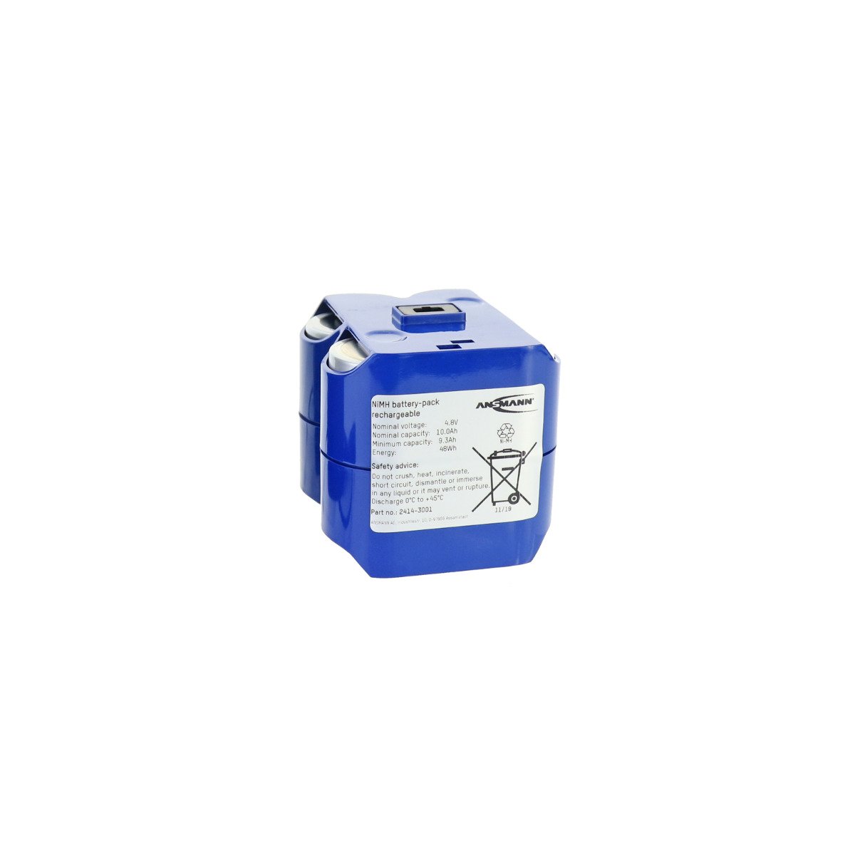 Spectra SPB1048 NiMH 10,000mAh Rechargeable Battery Pack