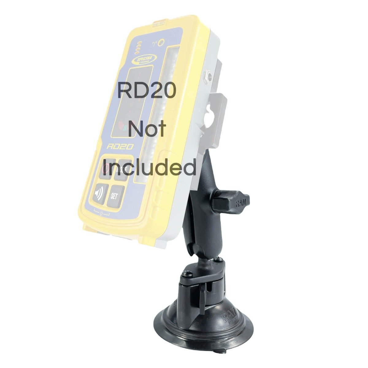 Spectra RDM-1 Swivel Mount with Suction Cup