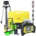 Fukuda FRE-203XG (Incredibly Bright Green Beam) Laser Level Kit. Horizontal, Vertical, 90° Squaring & Dual Grade - X or Y-Axis +/- 9% (1 in 11.1). 3-Year Warranty.